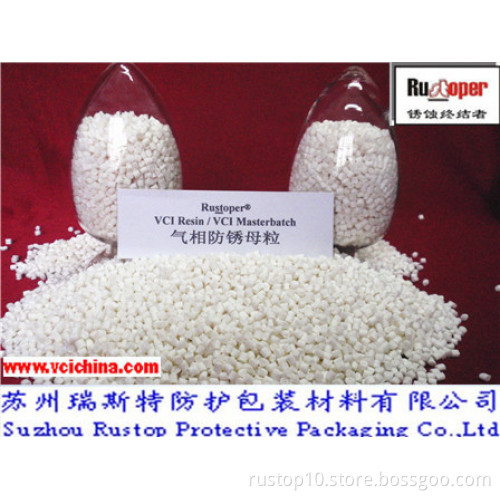 VCI antirust plastic additive(resin) for Gear/chain wheel/pulley/worm gear packing antirust plastic film bag